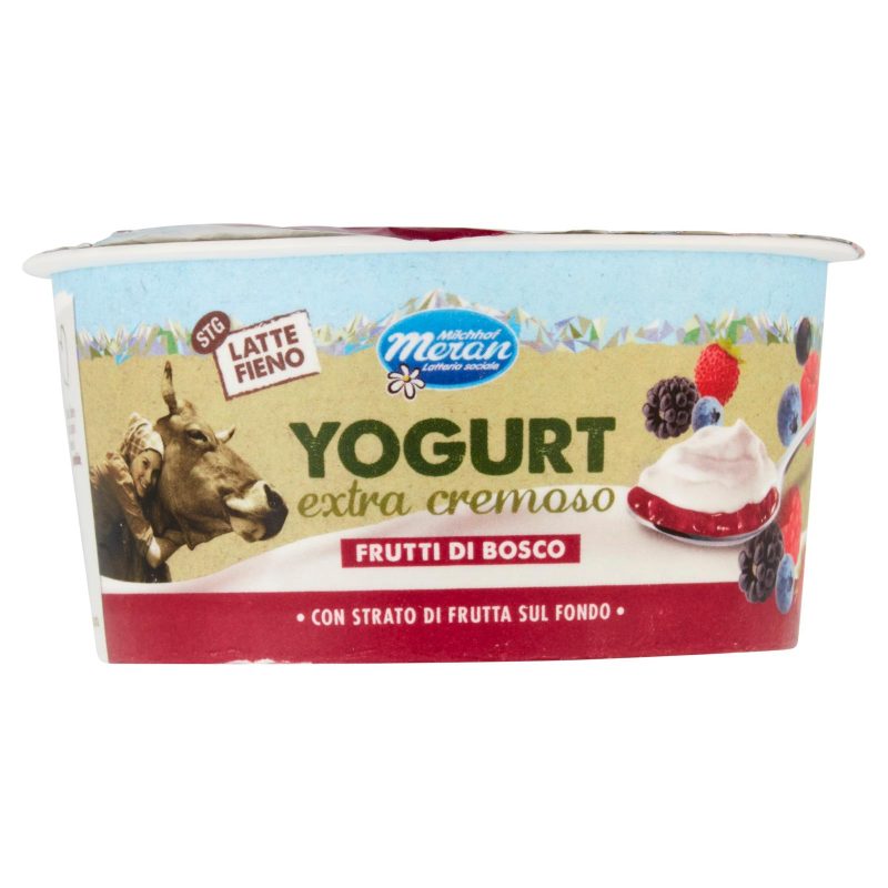 Meran Yogurt extra cremoso Frutti di Bosco 150 g