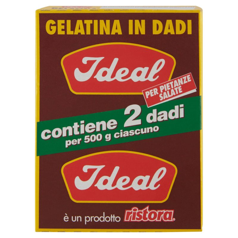 Ideal Gelatina in Dadi 2x25 g