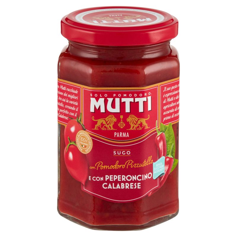 Mutti Sugo con Pomodoro Pizzutello e con Peperoncino Calabrese 280 g