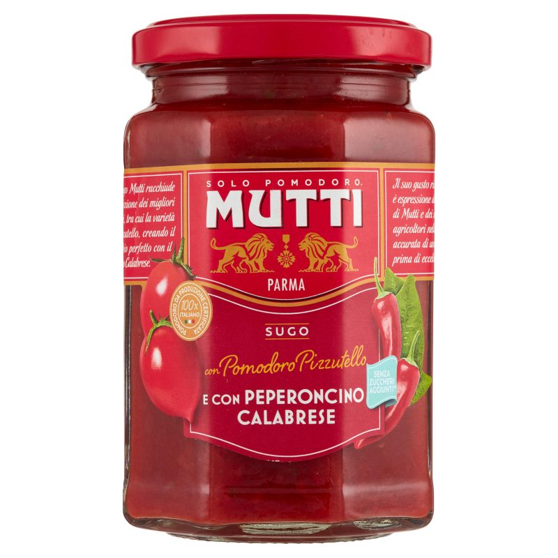 Mutti Sugo con Pomodoro Pizzutello e con Peperoncino Calabrese 280 g