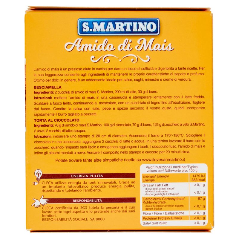 S.Martino Amido di Mais 180 g