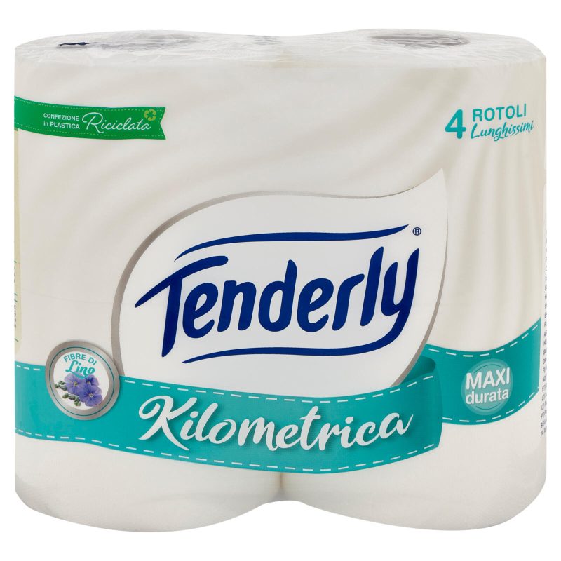 Tenderly Kilometrica Rotoli Lunghissimi 4 pz