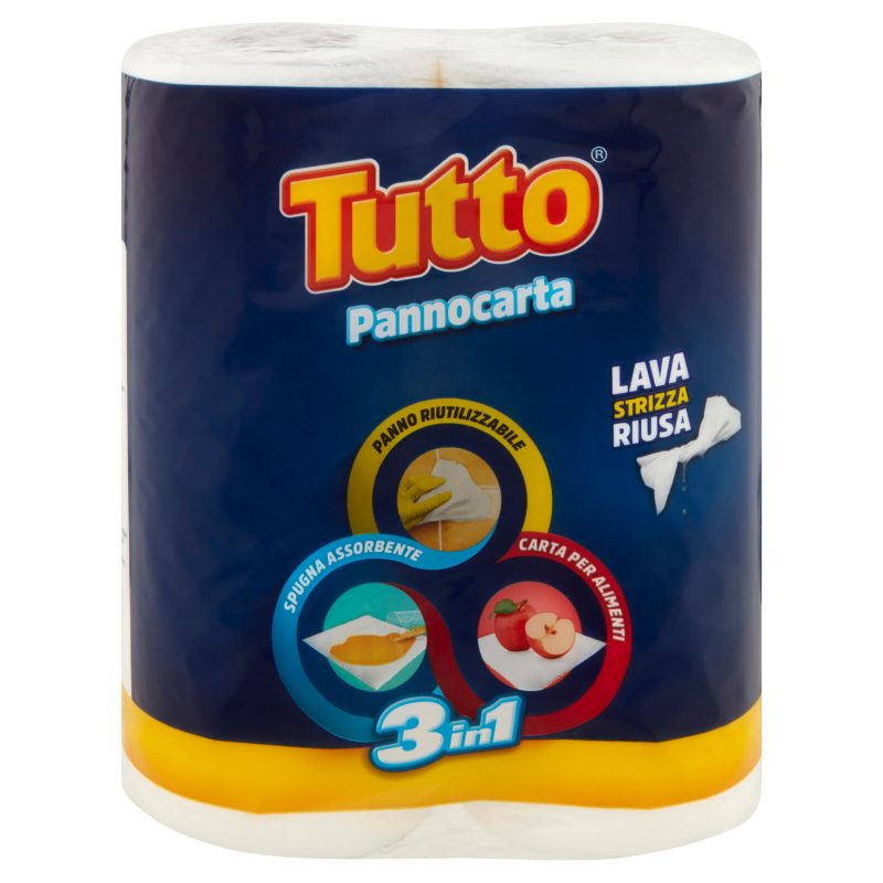 Tutto Pannocarta 3in1 2 pz