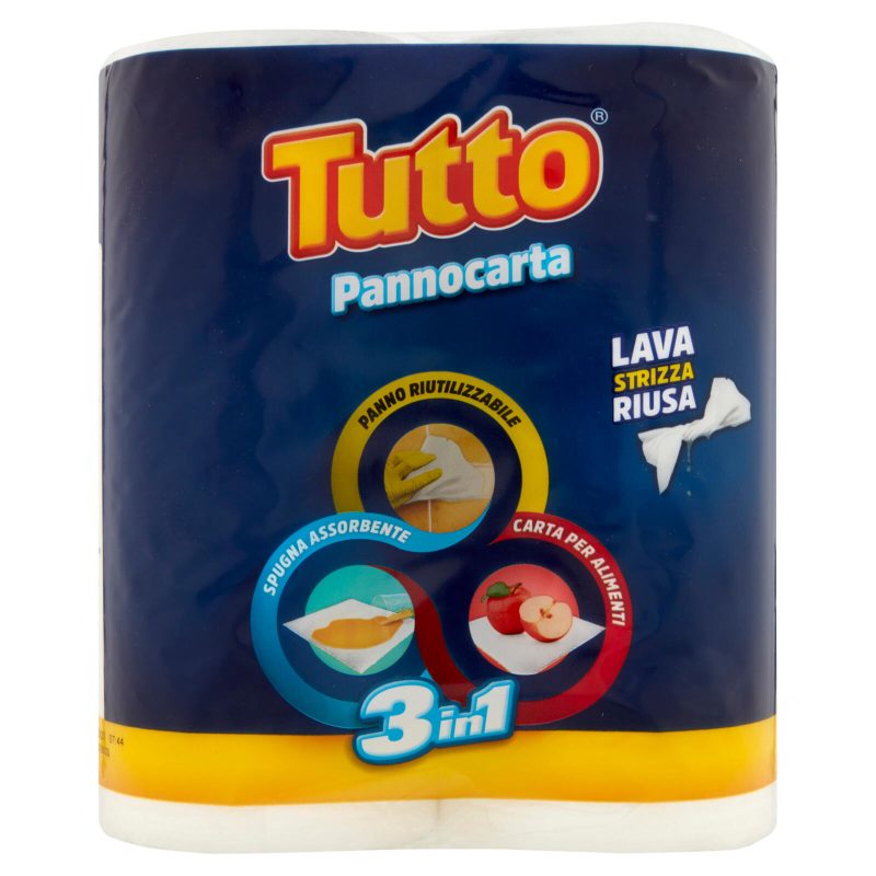 Tutto Pannocarta 3in1 2 pz