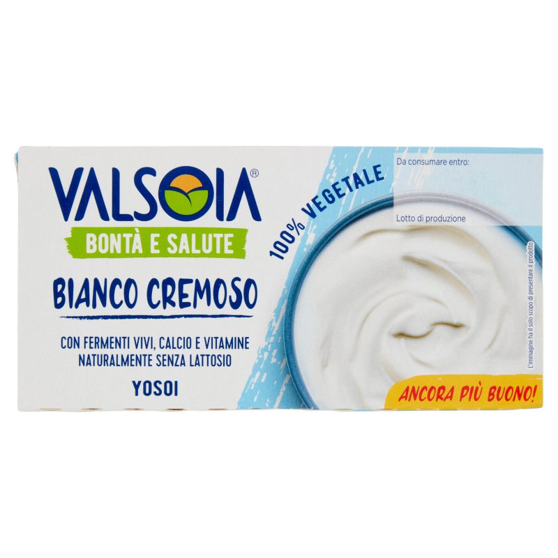 Valsoia Bontà e Salute Yosoi Bianco Cremoso 2x125 g