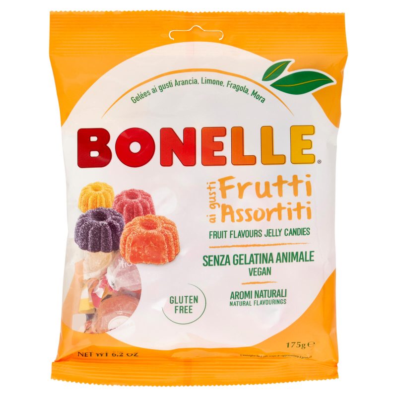 Bonelle Gelées ai gusti Arancia, Limone, Fragola, Mora 175 g