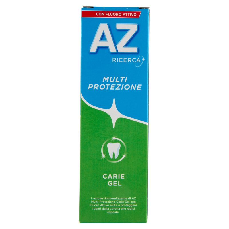 AZ Dentifricio Multi Protezione Carie Gel Menta Fresca 75 ml