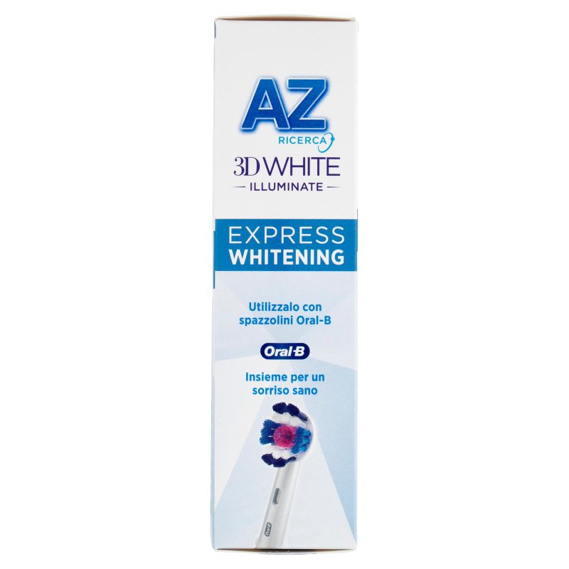 AZ Ricerca Dentifricio 3D White Illuminate Express Whitening Bianco Fresh 50 ml