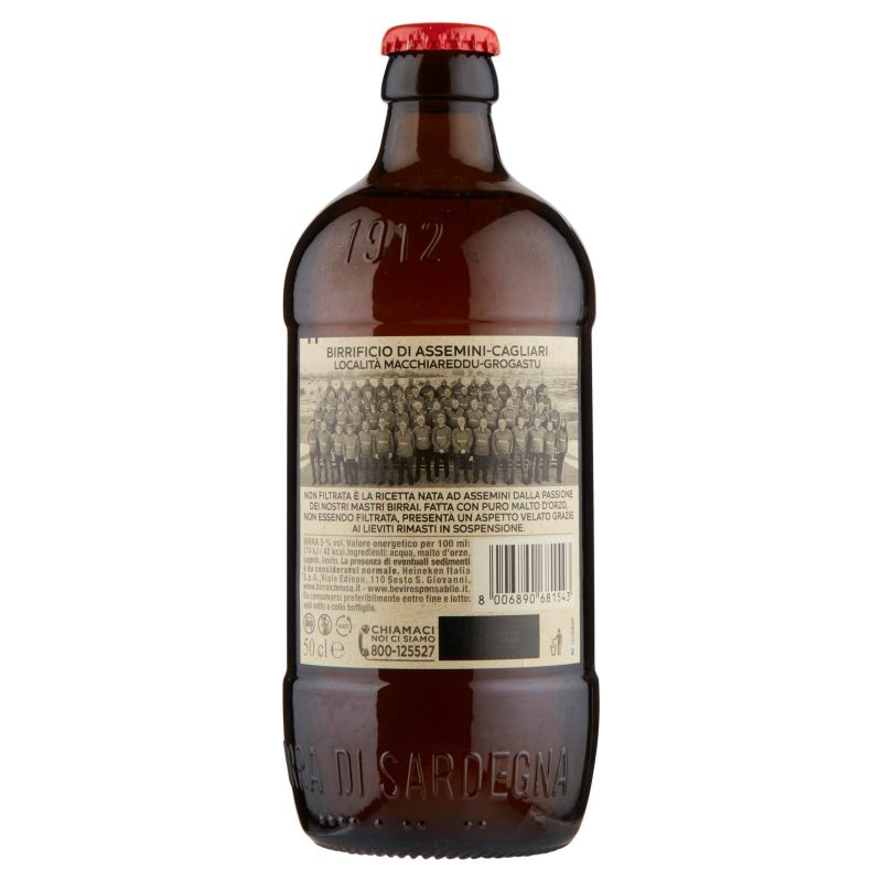 Ichnusa Birra Non Filtrata 50 cl