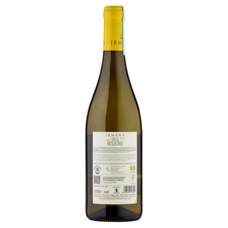 Corvo Irmàna Grillo Sicilia DOC Bio 750 ml