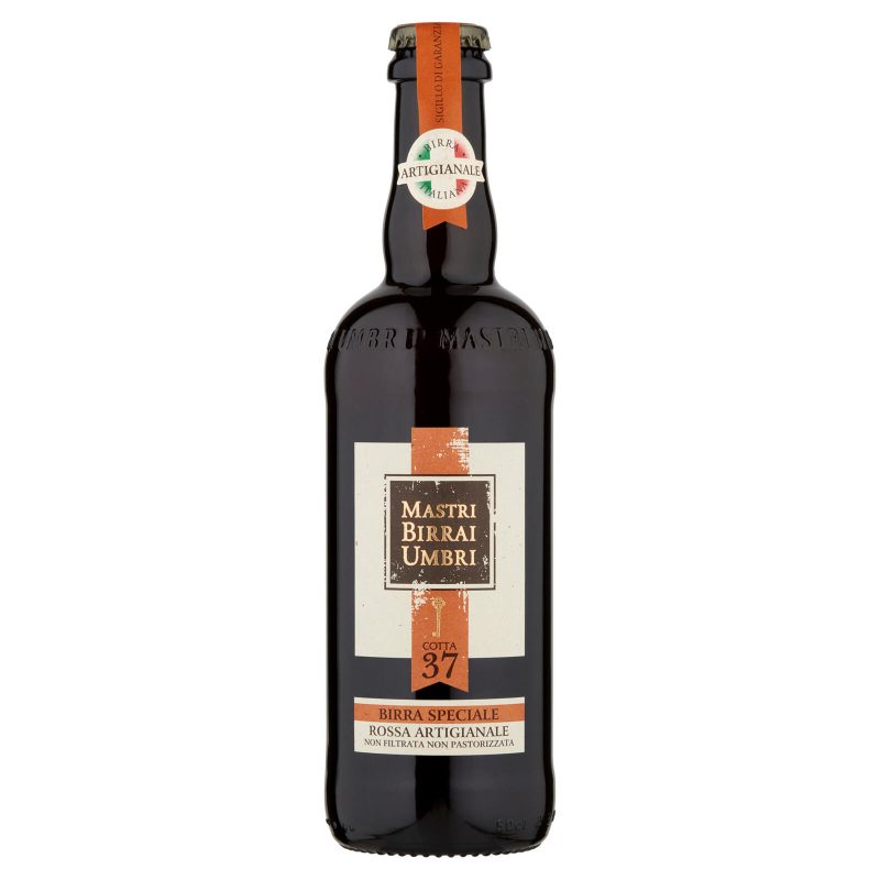 Mastri Birrai Umbri Cotta 37 Birra Speciale Rossa Artigianale 0,50 L