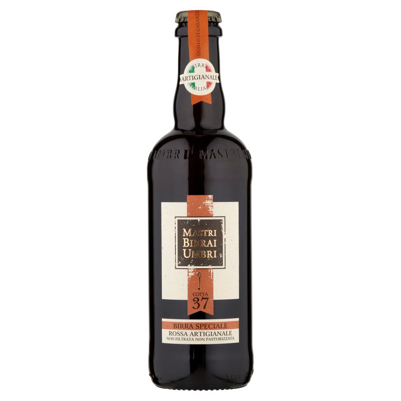 Mastri Birrai Umbri Cotta 37 Birra Speciale Rossa Artigianale 0,50 L