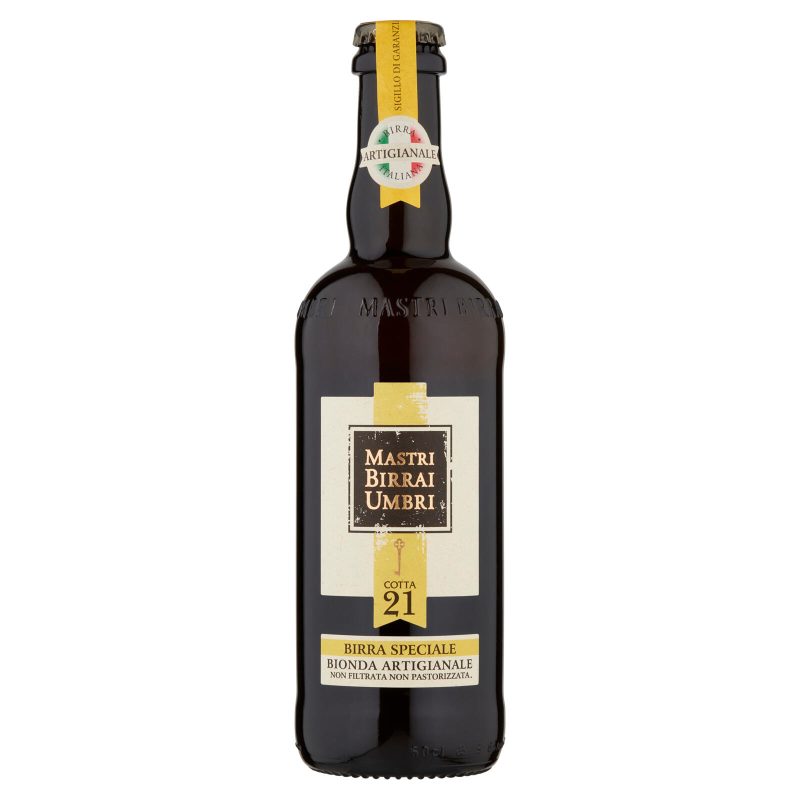 Mastri Birrai Umbri Cotta 21 Birra Speciale Bionda Artigianale 0,50 L