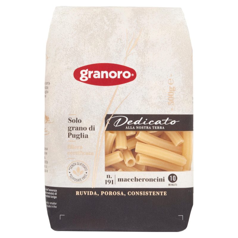 granoro Dedicato n. 191 maccheroncini 500 g