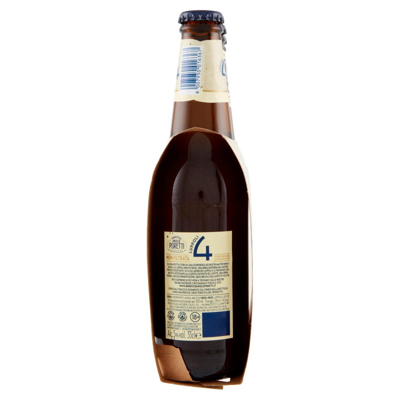 Birrificio Angelo Poretti Non Filtrata 4 Luppoli 3 x 33 cl