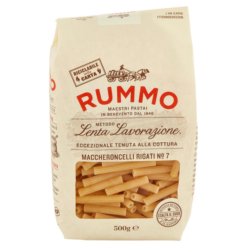 Pasta Rummo Maccheroncelli Rigati N° 7 
500 g