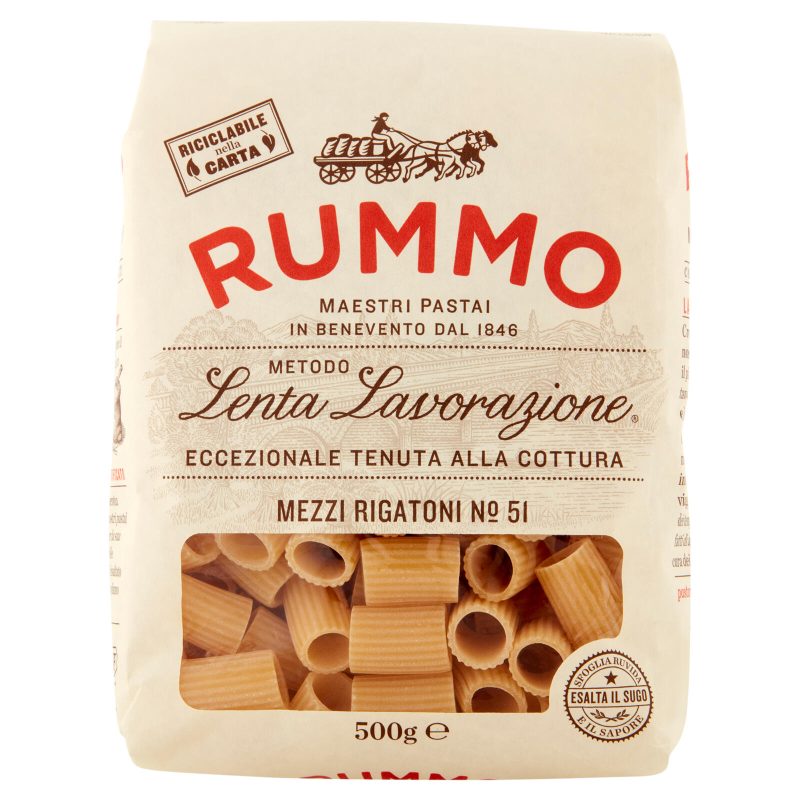 Rummo Mezzi Rigatoni N° 51 500 g