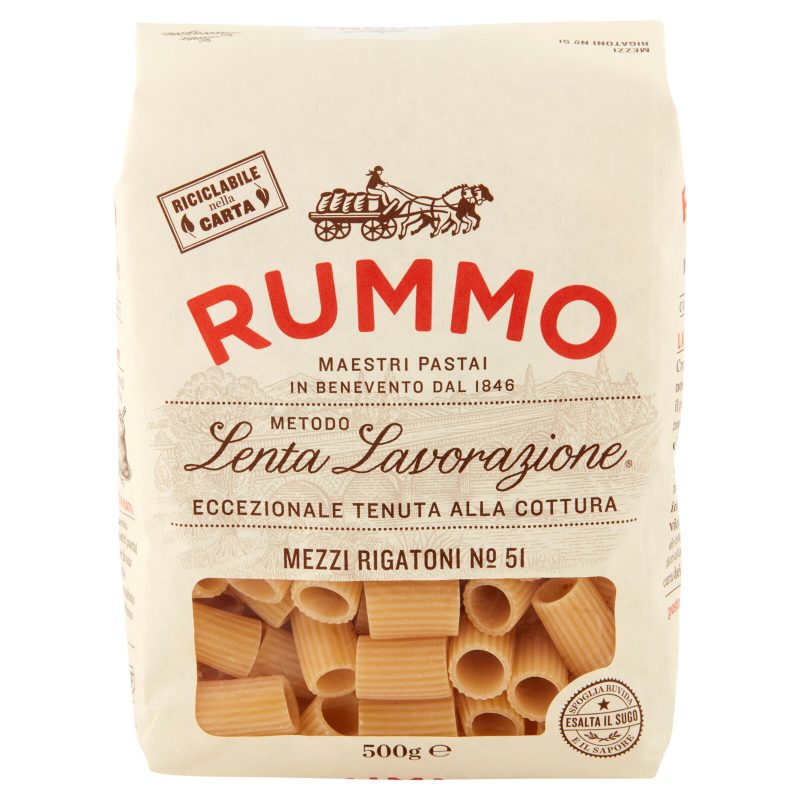 Rummo Mezzi Rigatoni N° 51 500 g