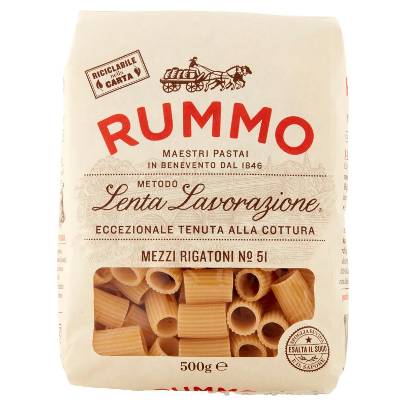 Rummo Mezzi Rigatoni N° 51 500 g