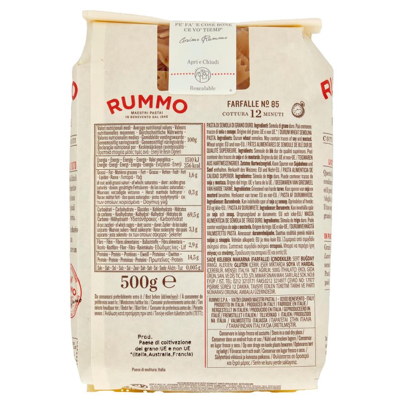 Rummo Farfalle N° 85 500 g