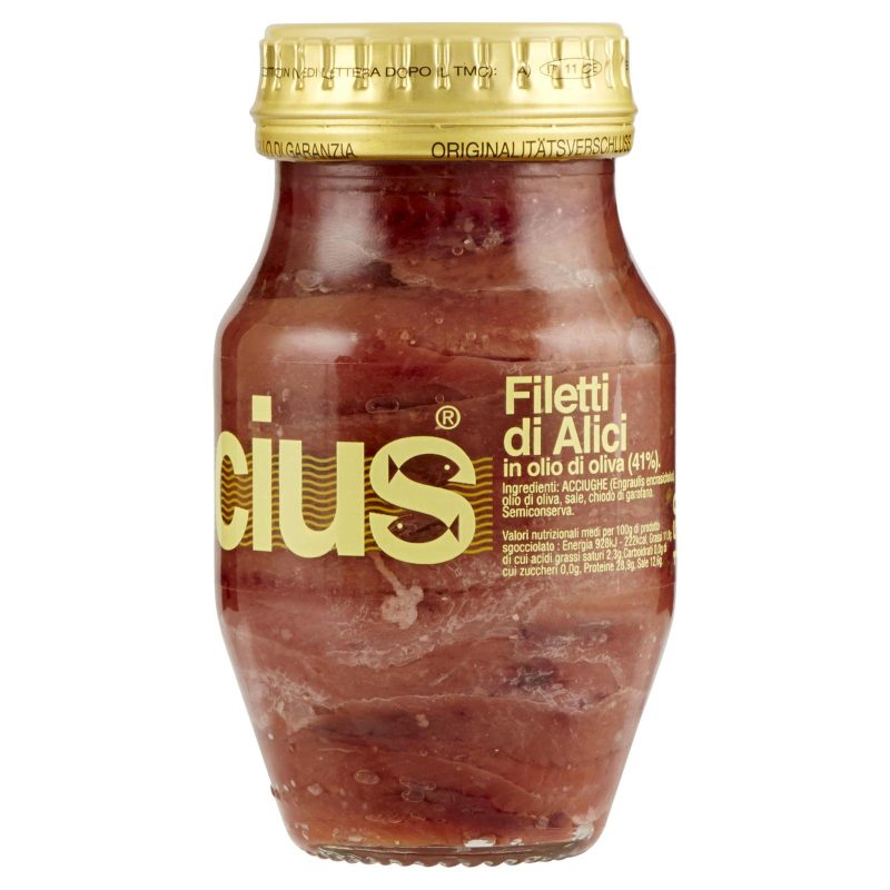 Delicius Filetti di Alici in olio di oliva (41%) 150 g