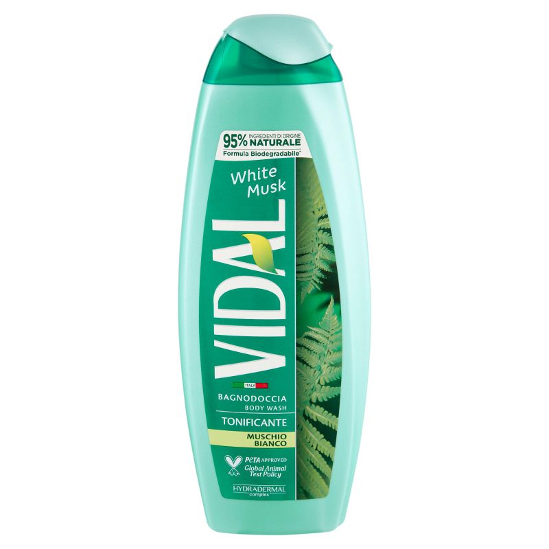 Vidal Bagnodoccia Tonificante Muschio Bianco 500 ml