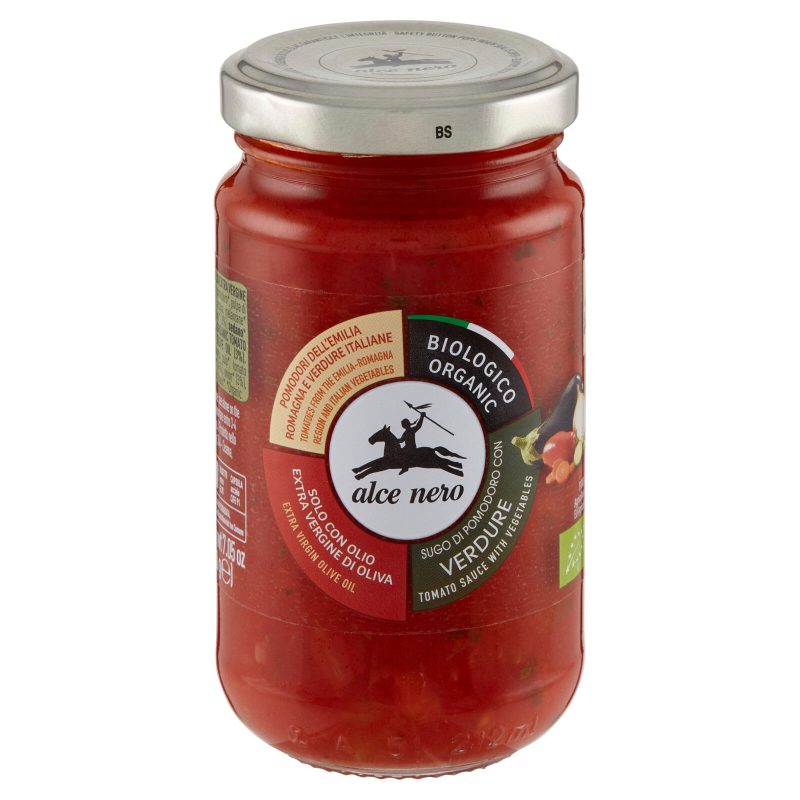 alce nero Sugo di Pomodoro con Verdure 200 g