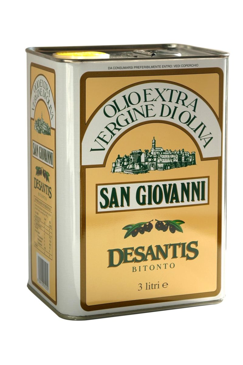 DESANTIS OLIO EXTRA VEREGINE DI OLIVA SAN GIOVANNI 3LT