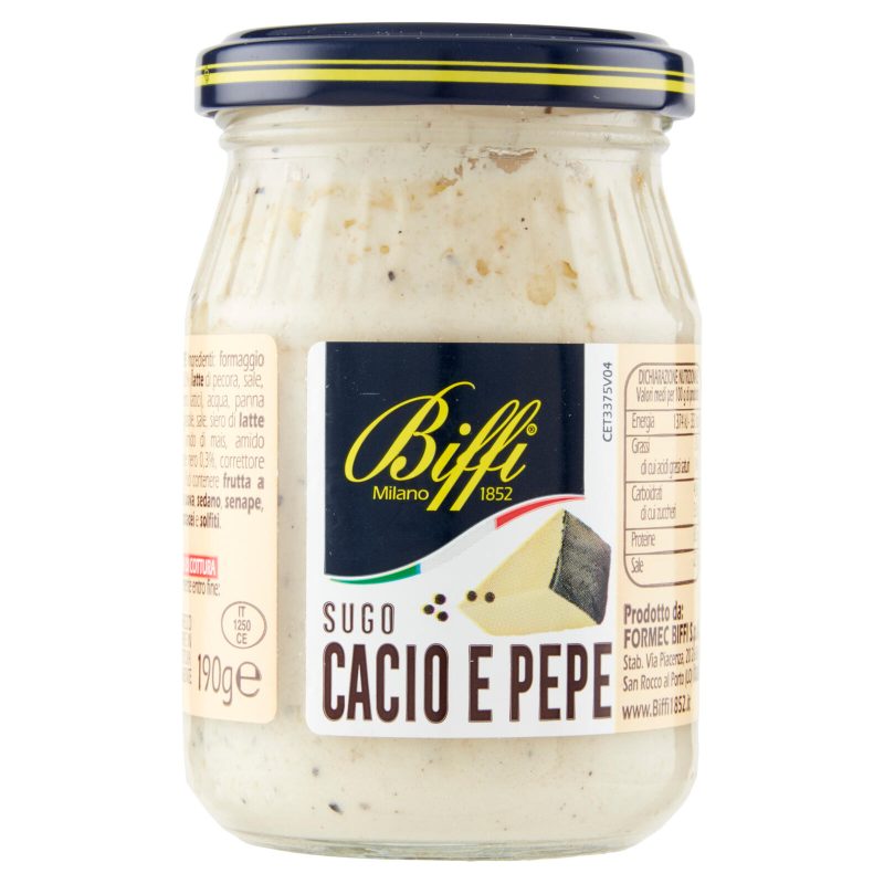 Biffi Che Sugo! Sugo Cacio e Pepe 190 g