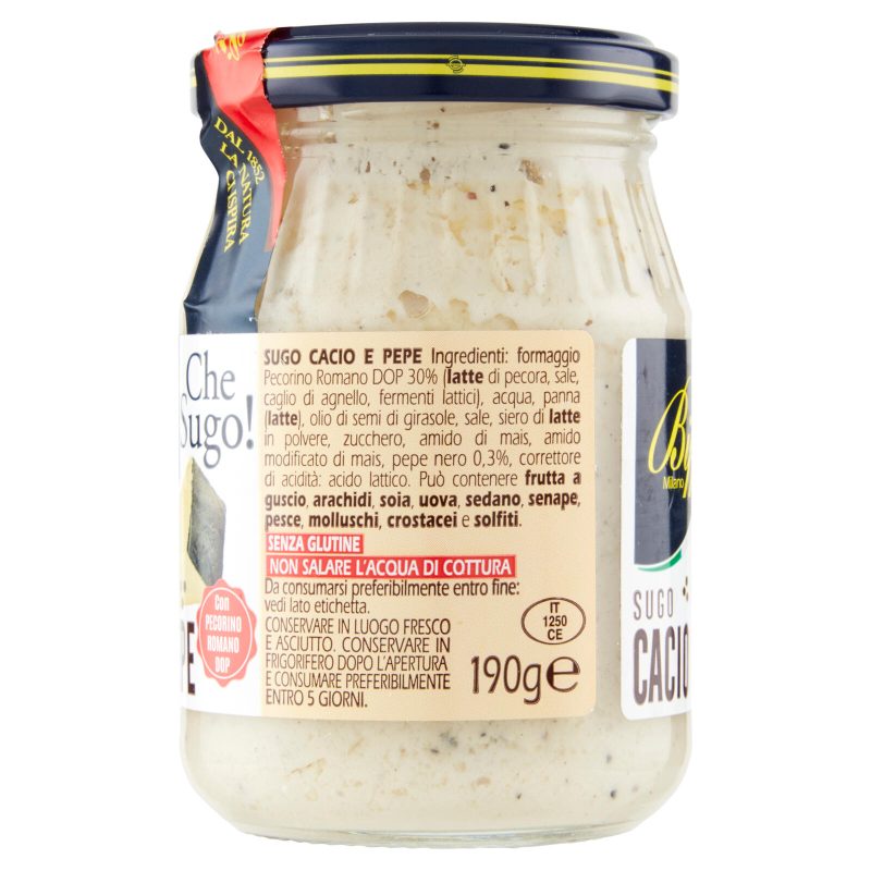 Biffi Che Sugo! Sugo Cacio e Pepe 190 g