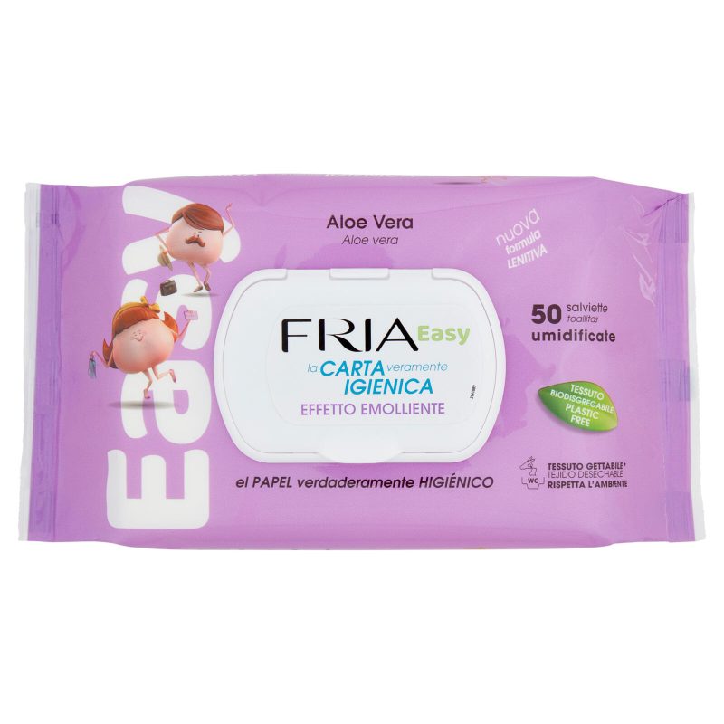 Fria Easy la Carta Veramente Igienica Effetto Emolliente 50 pz