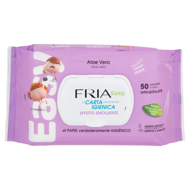 Fria Easy la Carta Veramente Igienica Effetto Emolliente 50 pz