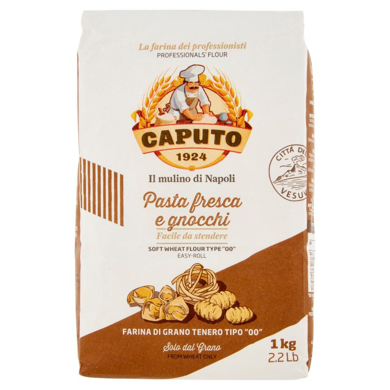 Caputo Pasta Fresca e Gnocchi Farina di Grano Tenero Tipo "00" 1 Kg