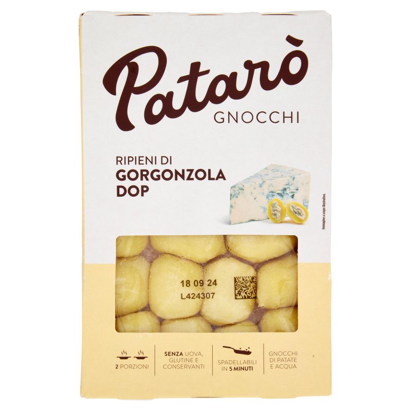 Patarò Gnocchi Ripieni di Gorgonzola DOP 400 g