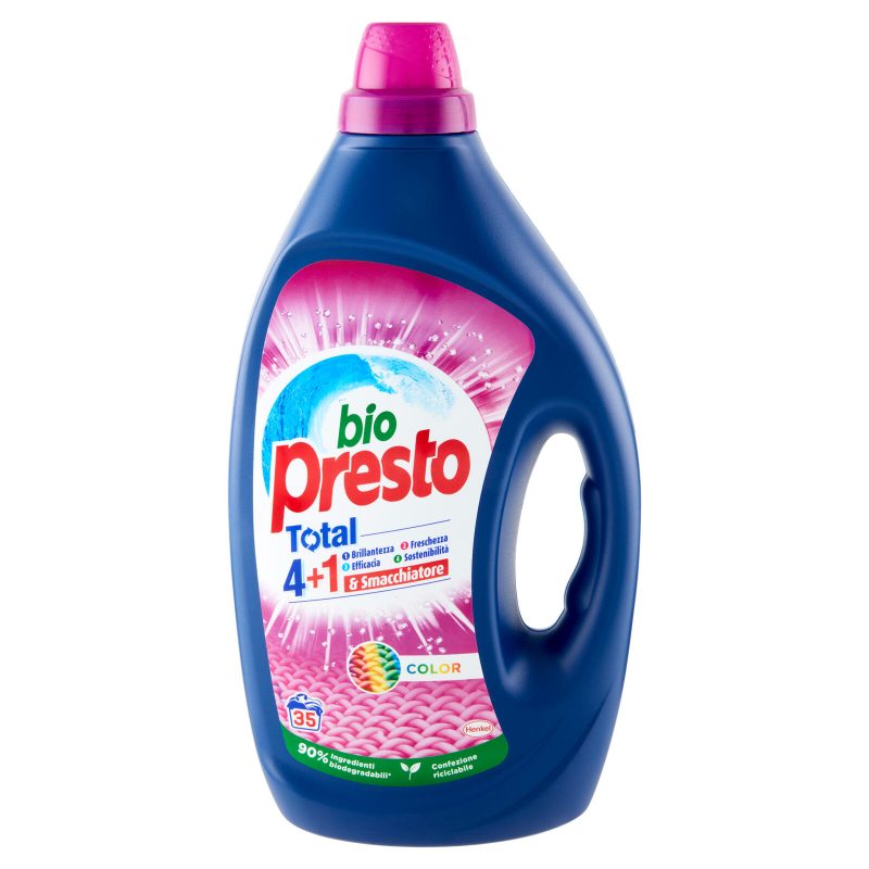 BIO PRESTO Liquido Color 35 Lavaggi 1.575 ml