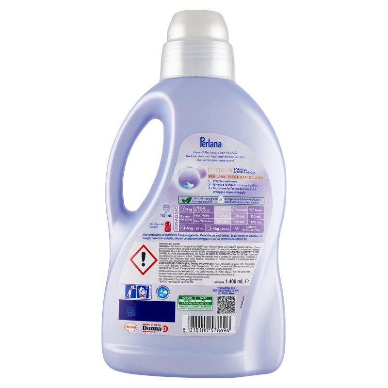 PERLANA Detersivo Delicati Lavanda 28 lavaggi 1,4 L