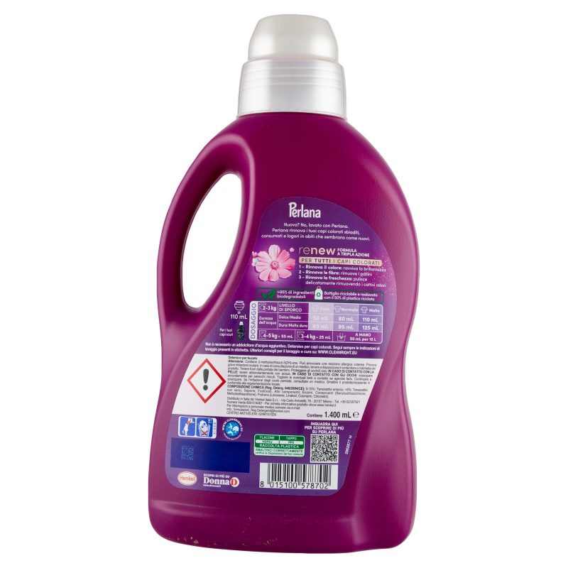 PERLANA Detersivo Colorati Incanto Floreale 28 lavaggi 1,4 L