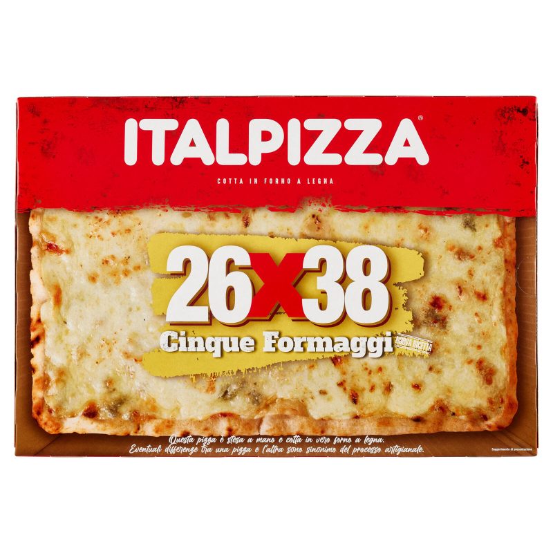 Italpizza 26x38 Cinque Formaggi 530 g