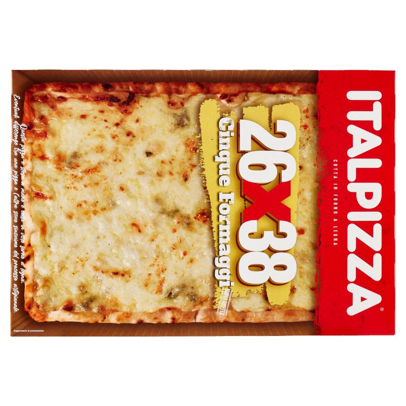 Italpizza 26x38 Cinque Formaggi 530 g