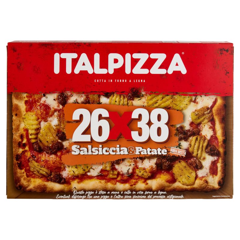 Italpizza 26x38 Salsiccia&Patate 570 g