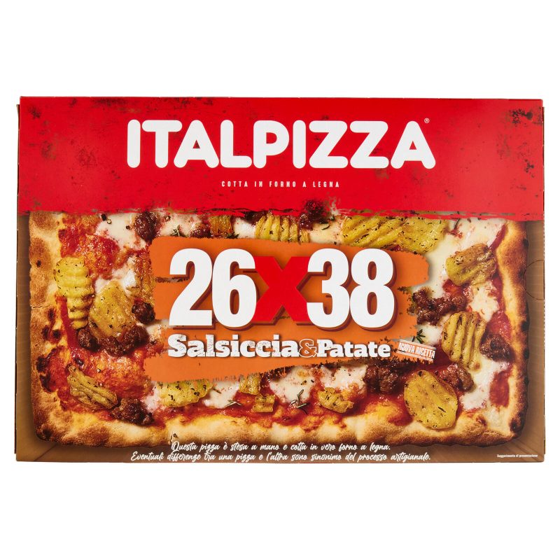 Italpizza 26x38 Salsiccia&Patate 570 g