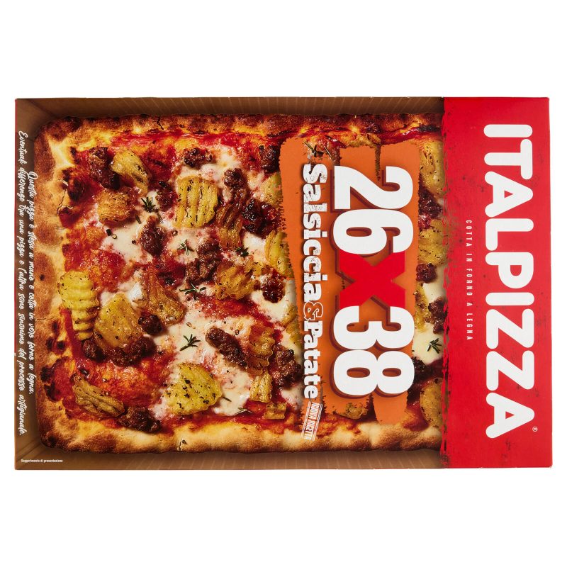 Italpizza 26x38 Salsiccia&Patate 570 g