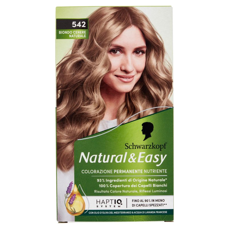 Schwarzkopf Natural&Easy 542 Biondo Cenere Naturale