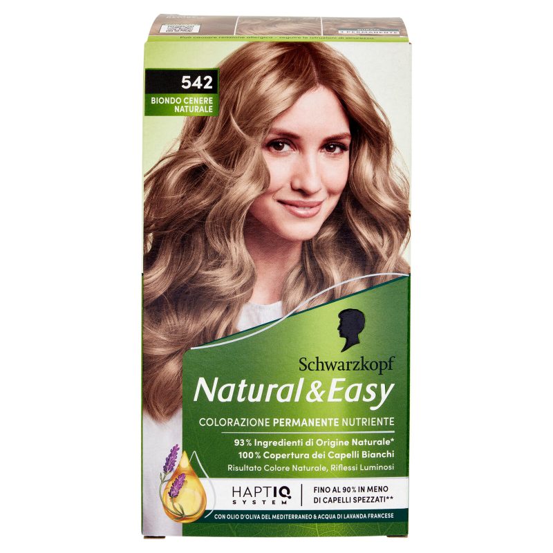 Schwarzkopf Natural&Easy 542 Biondo Cenere Naturale