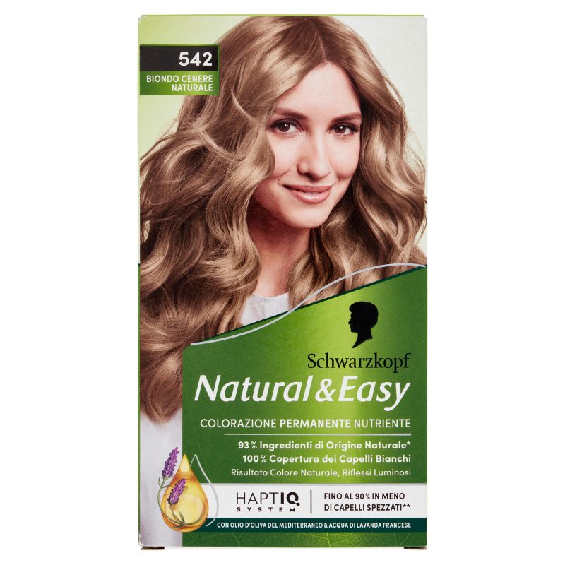 Schwarzkopf Natural&Easy 542 Biondo Cenere Naturale