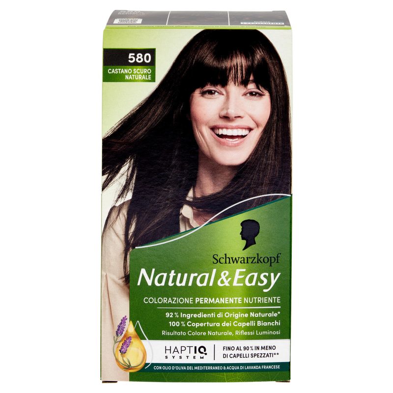 Schwarzkopf Natural&Easy 580 Castano Scuro Naturale