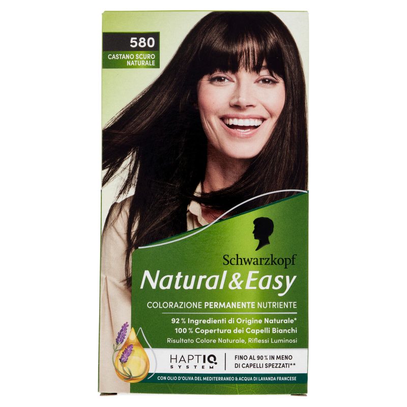 Schwarzkopf Natural&Easy 580 Castano Scuro Naturale