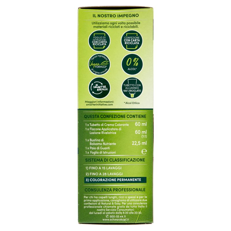 Schwarzkopf Natural&Easy 560 Castano Chiaro Naturale