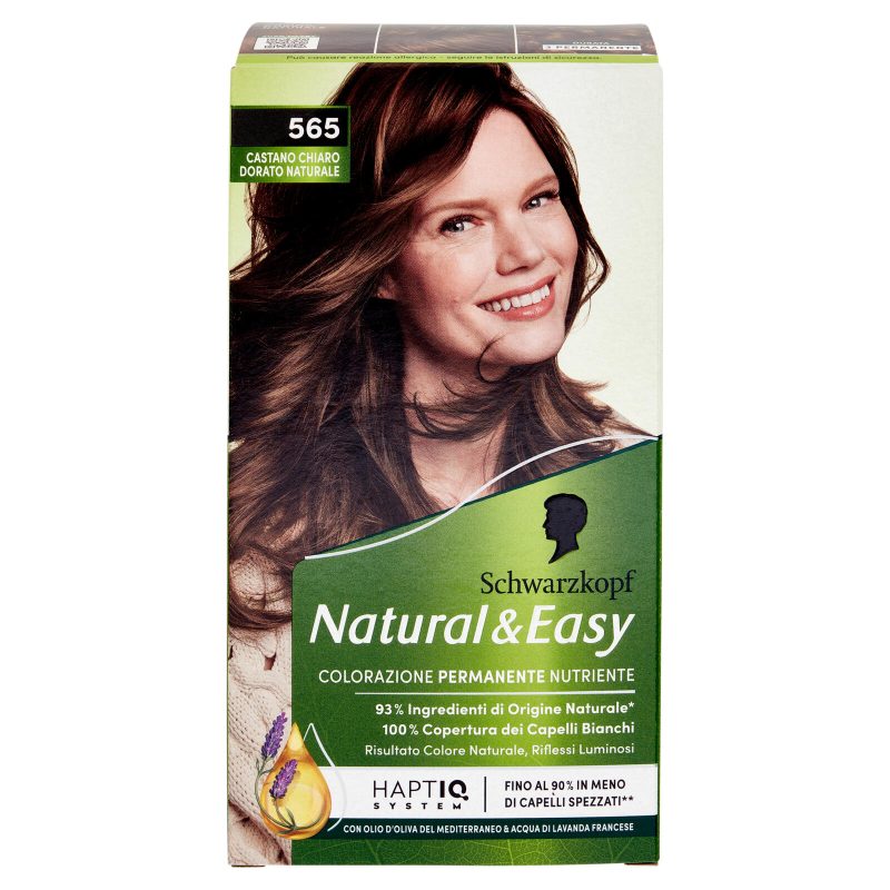 Schwarzkopf Natural&Easy 565 Castano Chiaro Dorato Naturale