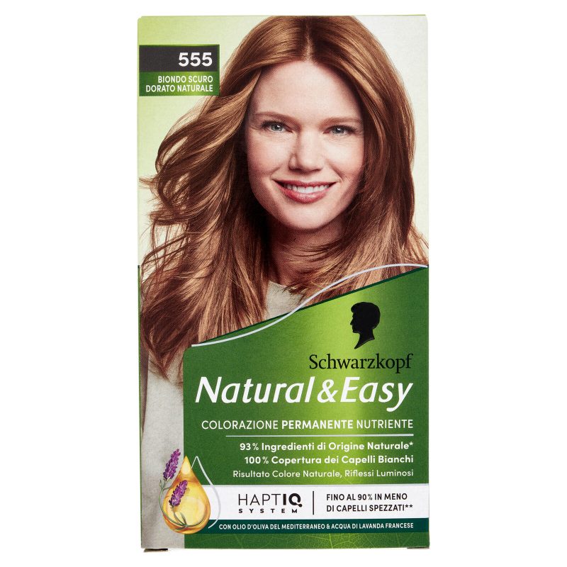 Schwarzkopf Natural&Easy 555 Biondo Scuro Dorato Naturale